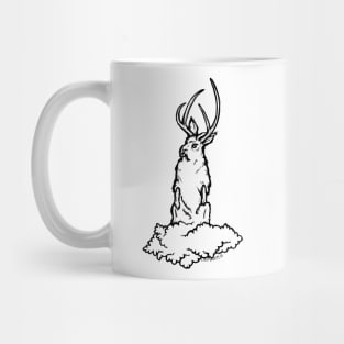 Mythical and Mystical Jackalope Mug